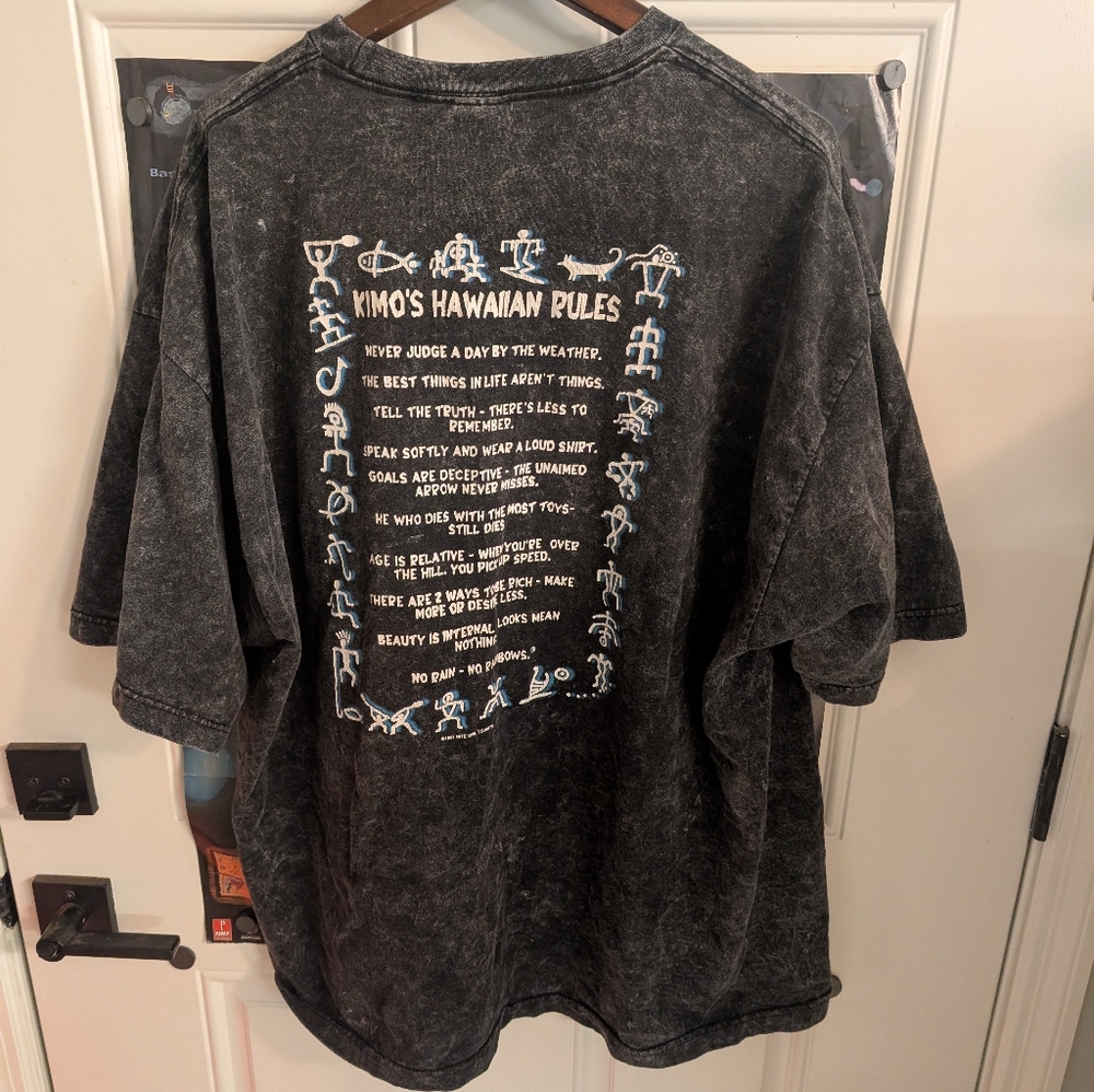 Vintage No Rain No Rainbows Tee - Picture 2 of 7